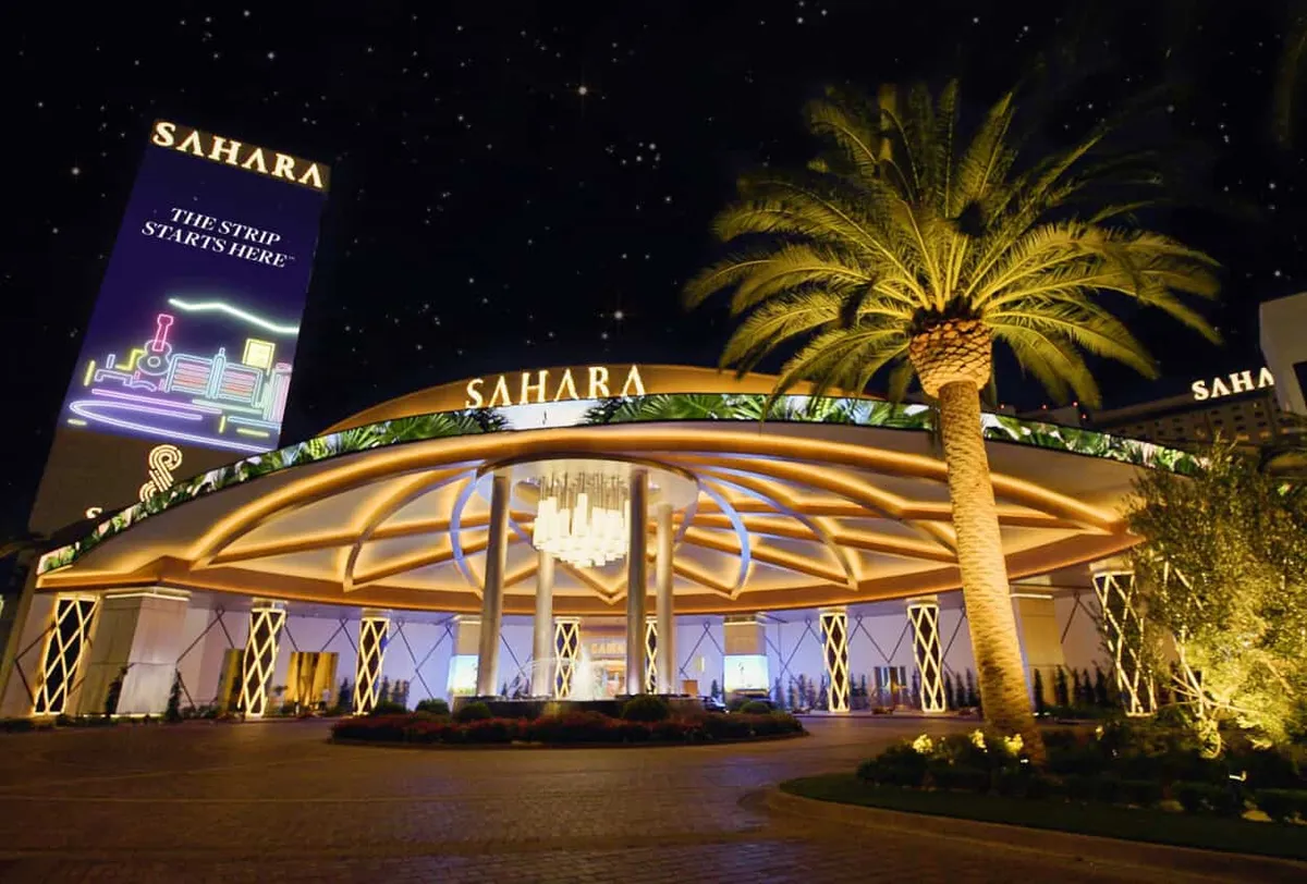 Valet Parking at Sahara Las Vegas