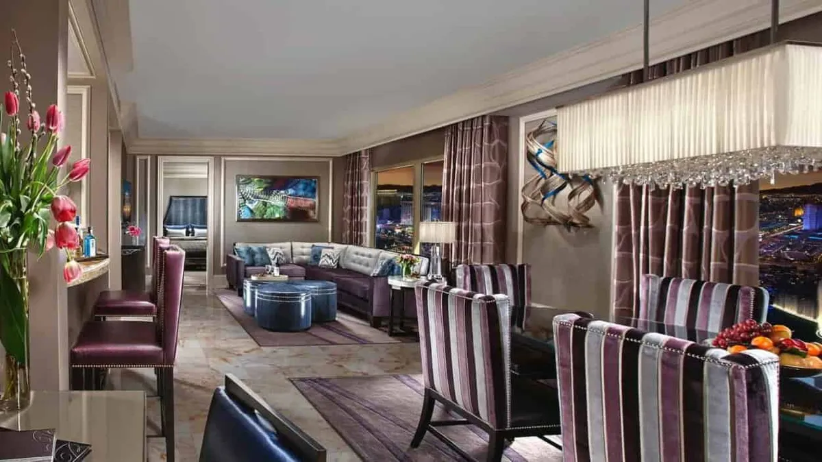 Two Bedroom Penthouse Suite Living Room
