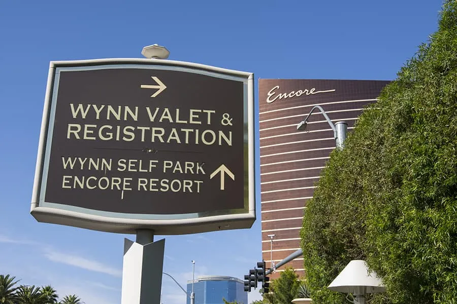 Wynn Valet Parking