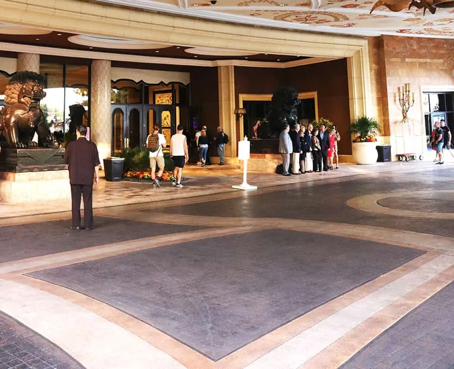 Wynn Valet Parking