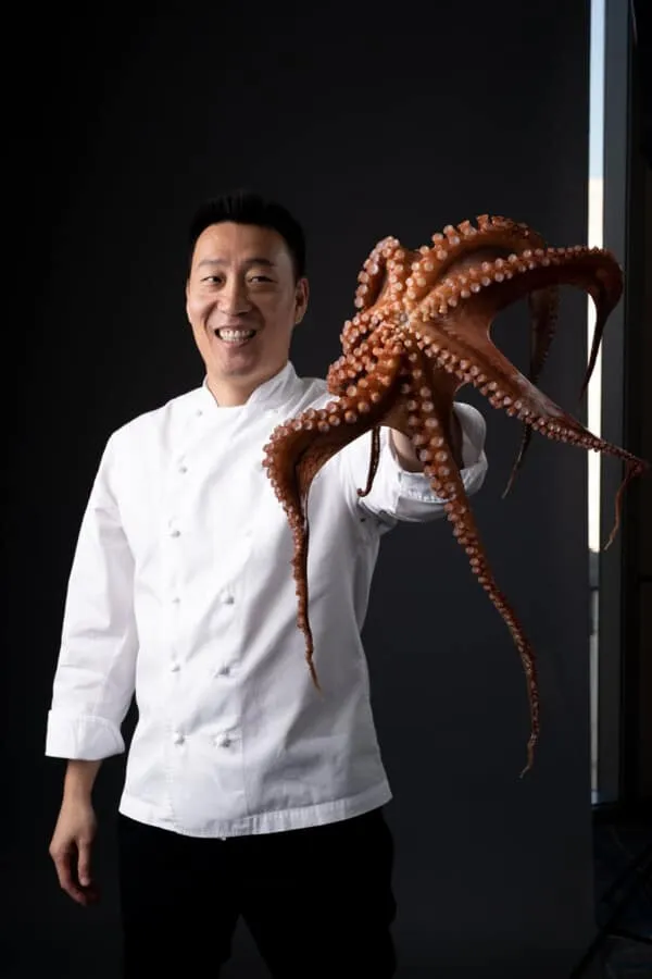 chef Akira Back was awarded his first Michelin star