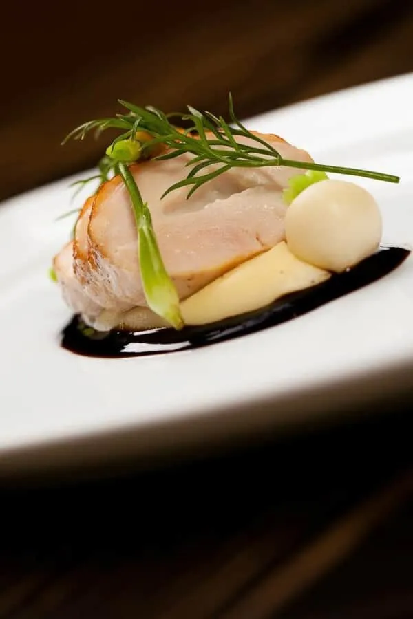 Yellowtail Vegetarian Dish