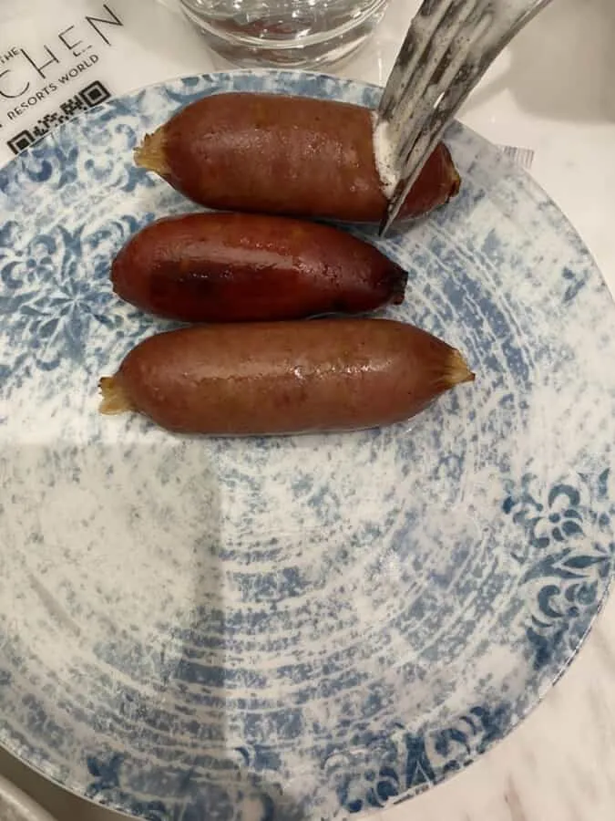Applewood chicken breakfast sausage