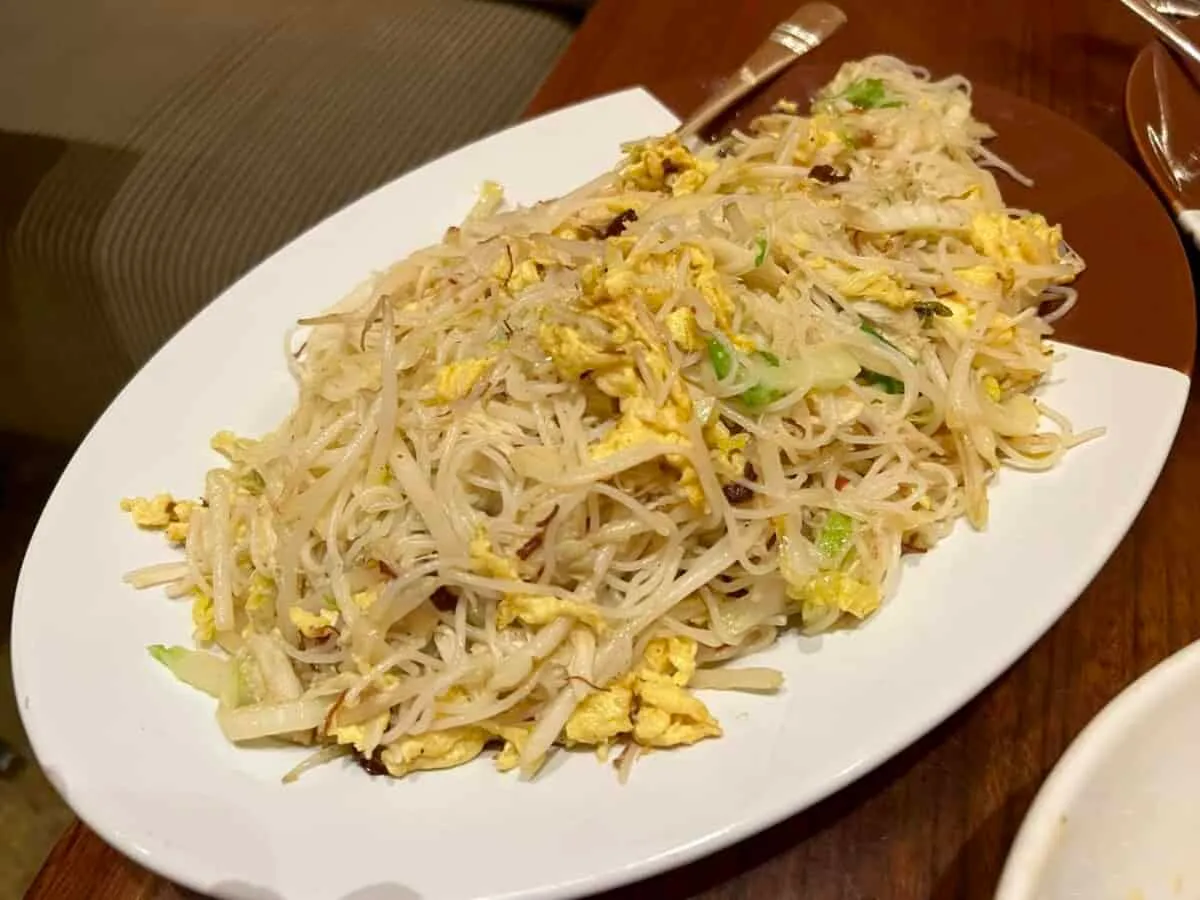 Crabmeat Vermicelli noodles bellagio vegas