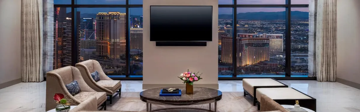 CW Two Bedroom Entertainment Suite Living Room