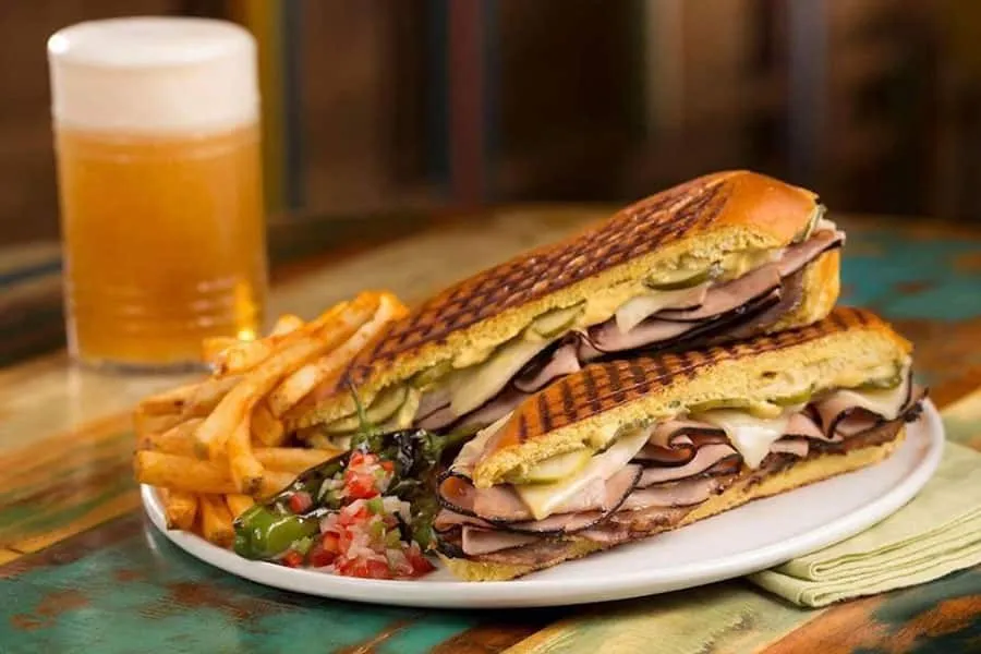 DeLux Cuban sandwich