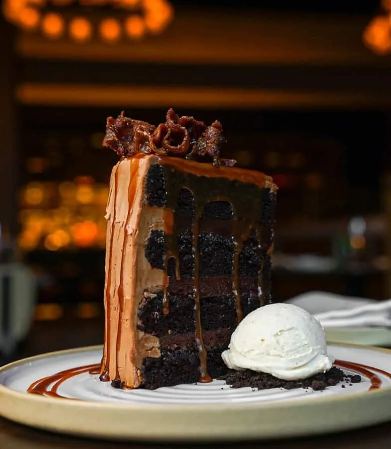 Dessert at Sugarcane raw bar & grill