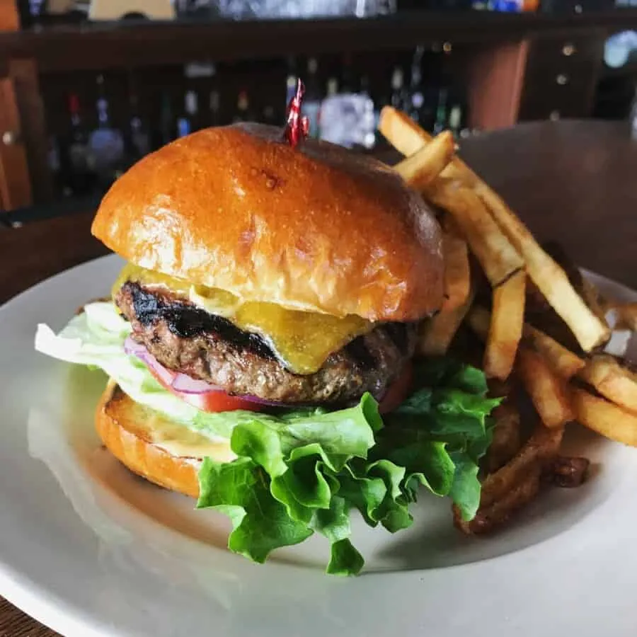 Double R Ranch beef Burger