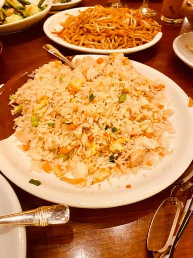 Fried Rice at noodles bellagio vegas