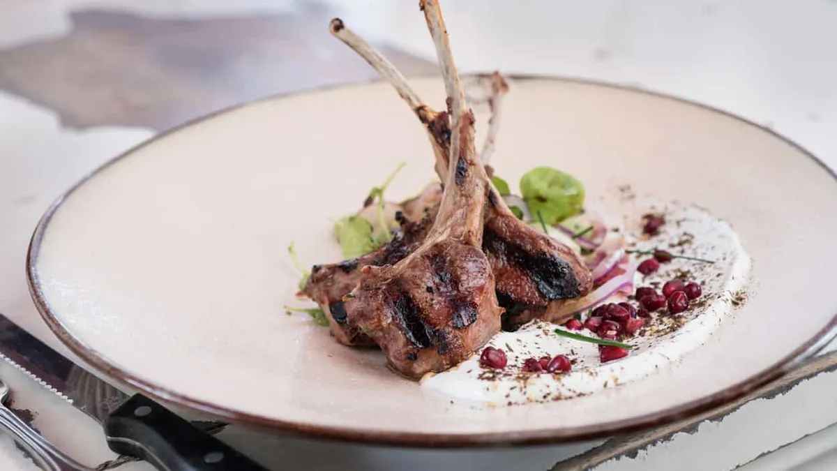 Lamb Chops at Sugarcane raw bar & grill