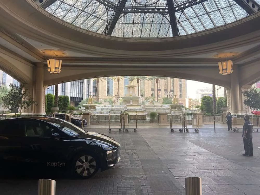 Palazzo Valet Parking Area