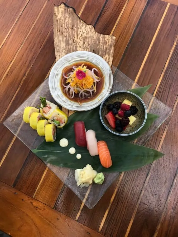 sashimi seviche
