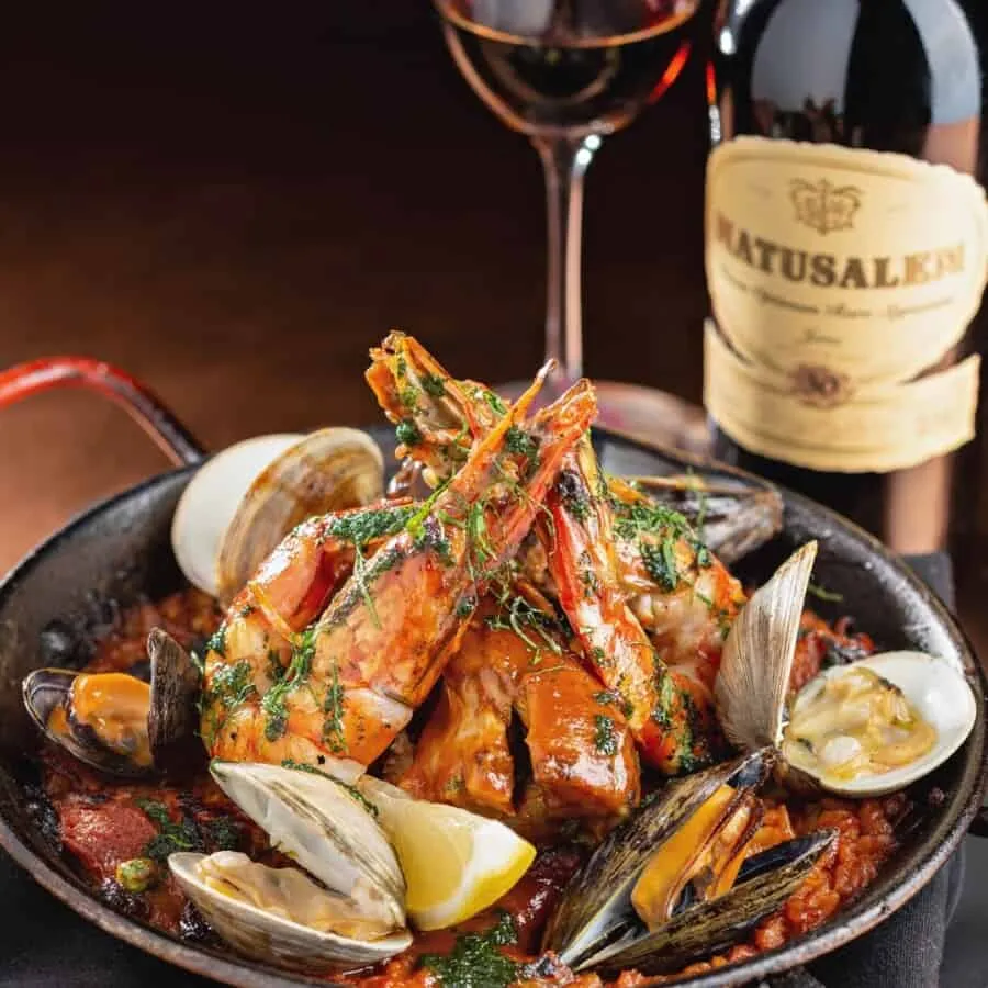 Sea Food at Bar Zazu Resorts World Las Vegas