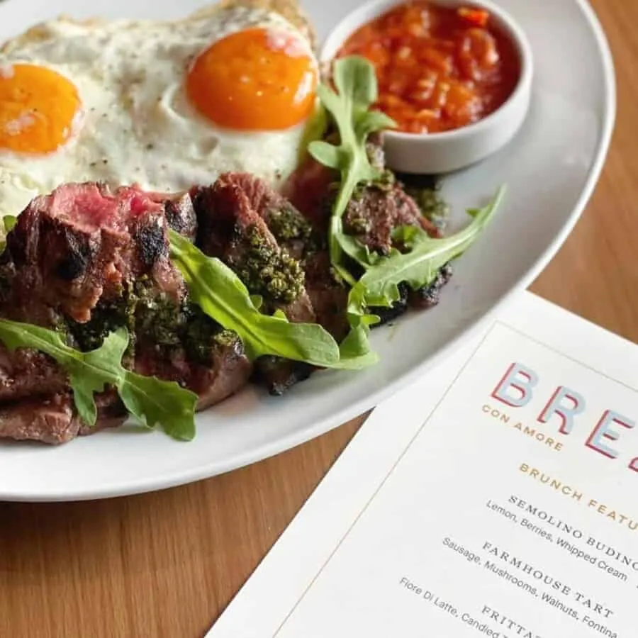 Steak at Brezza