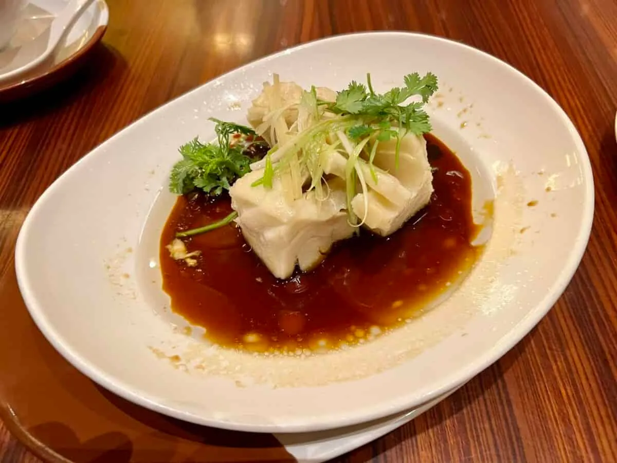 Steamed Sea Bass