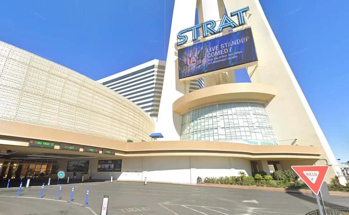 parking at the Stratosphere