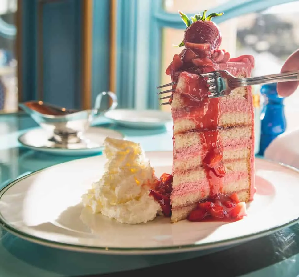 Strawberry ‘Tall’ Cake at Sadelle’s