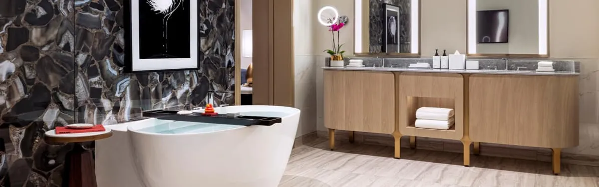 Strip View Two-bedroom Suite Bathroom