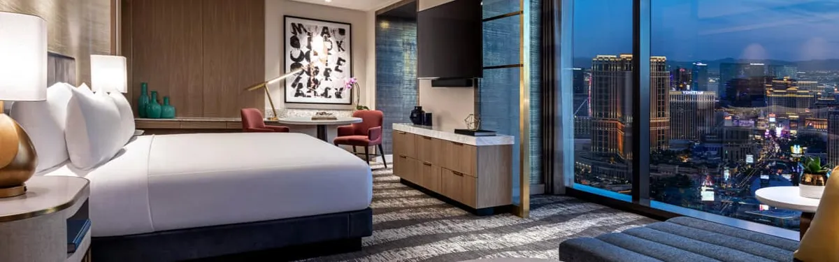 Strip View Two-bedroom Suite Bedroom