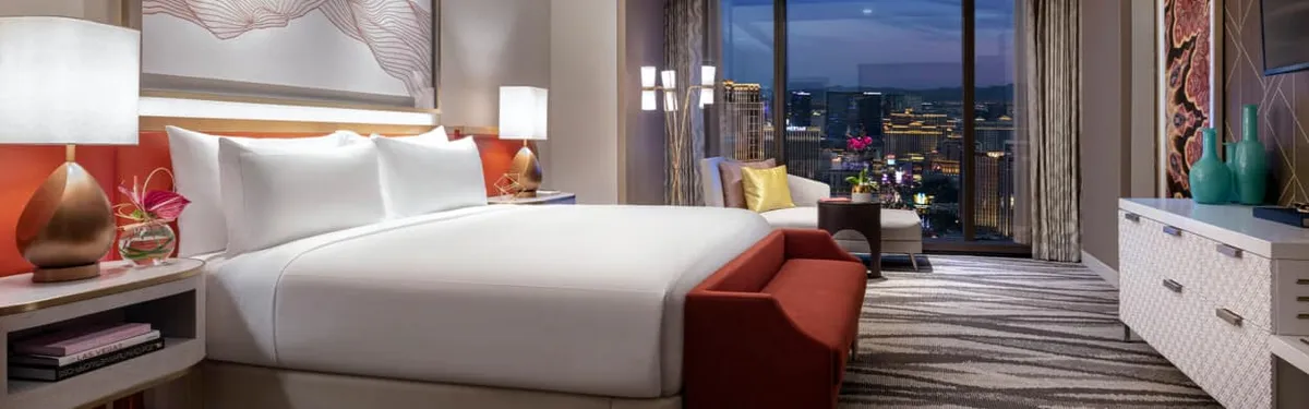 Strip View Two-bedroom Suite-Bedroom