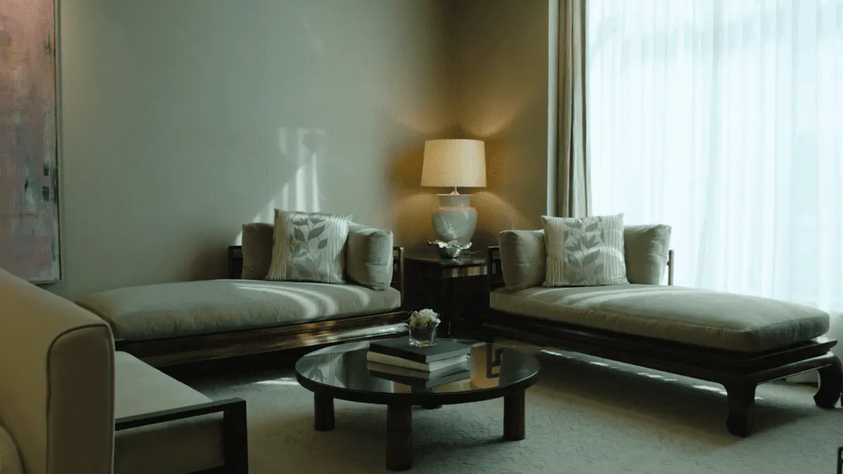 venetian chairman suite Living Room