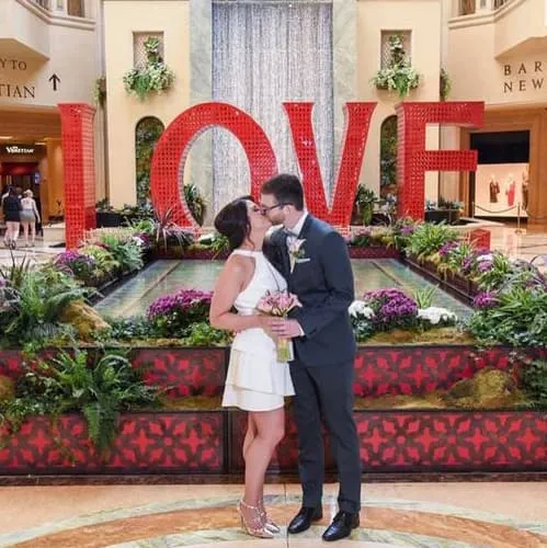 Wedding at Venetian