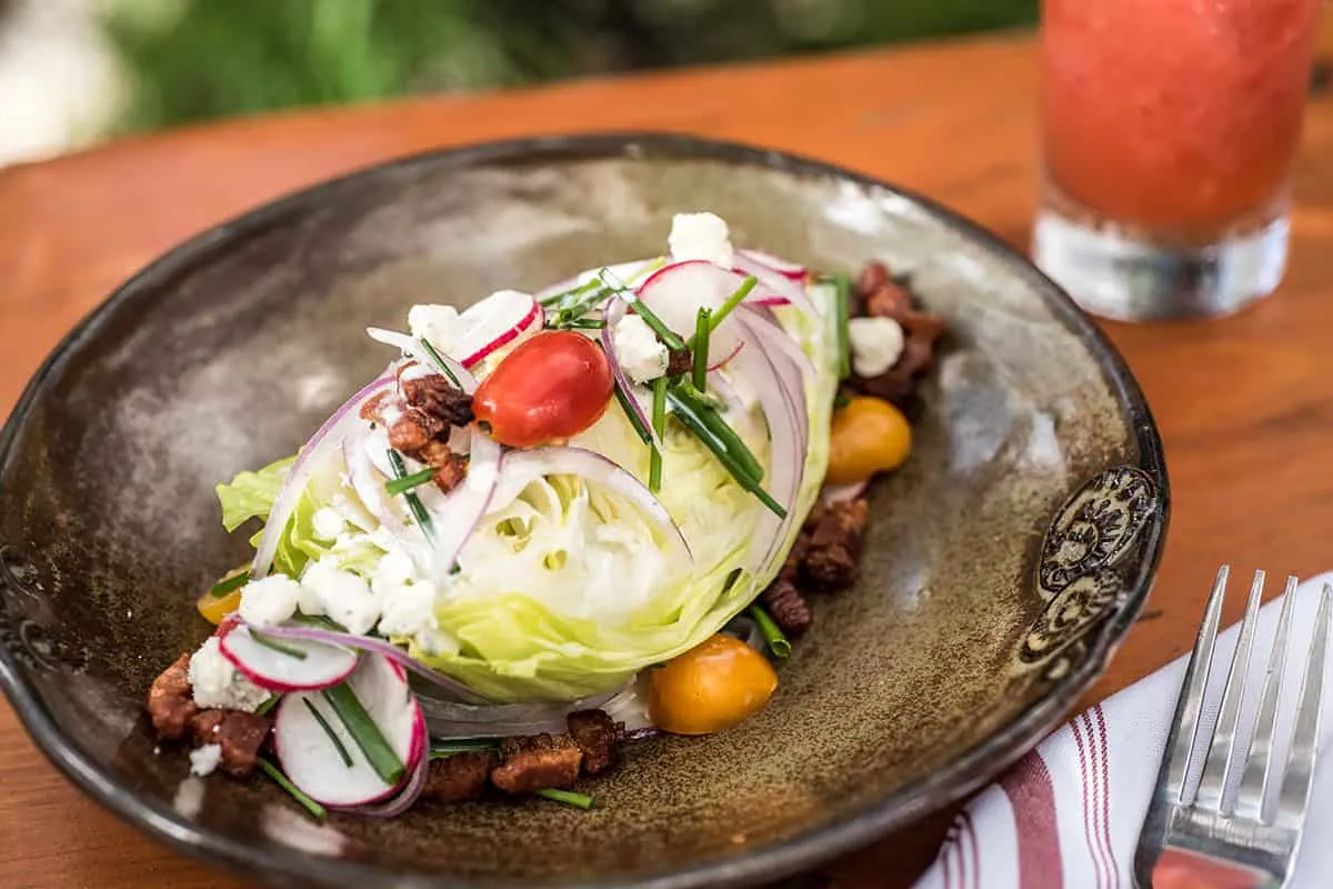 wedge salad at Sugarcane raw bar & grill