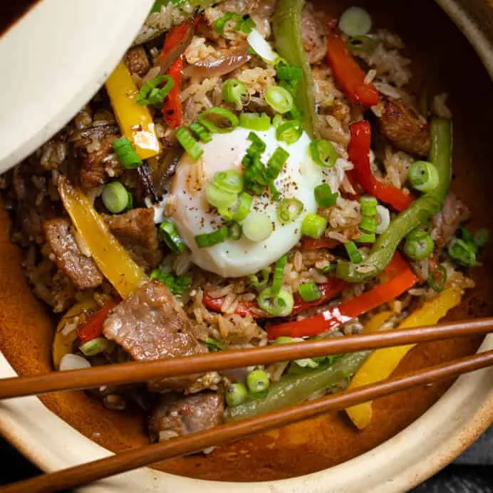 Beef Claypot Rice