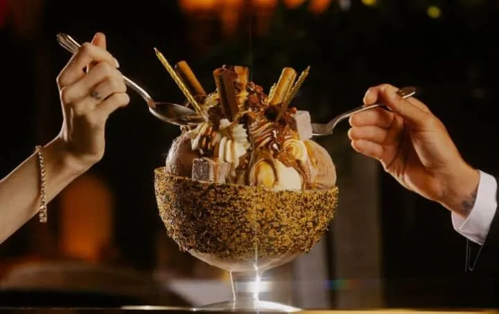 The Delilah Sundae Dessert at Delilah Las Vegas