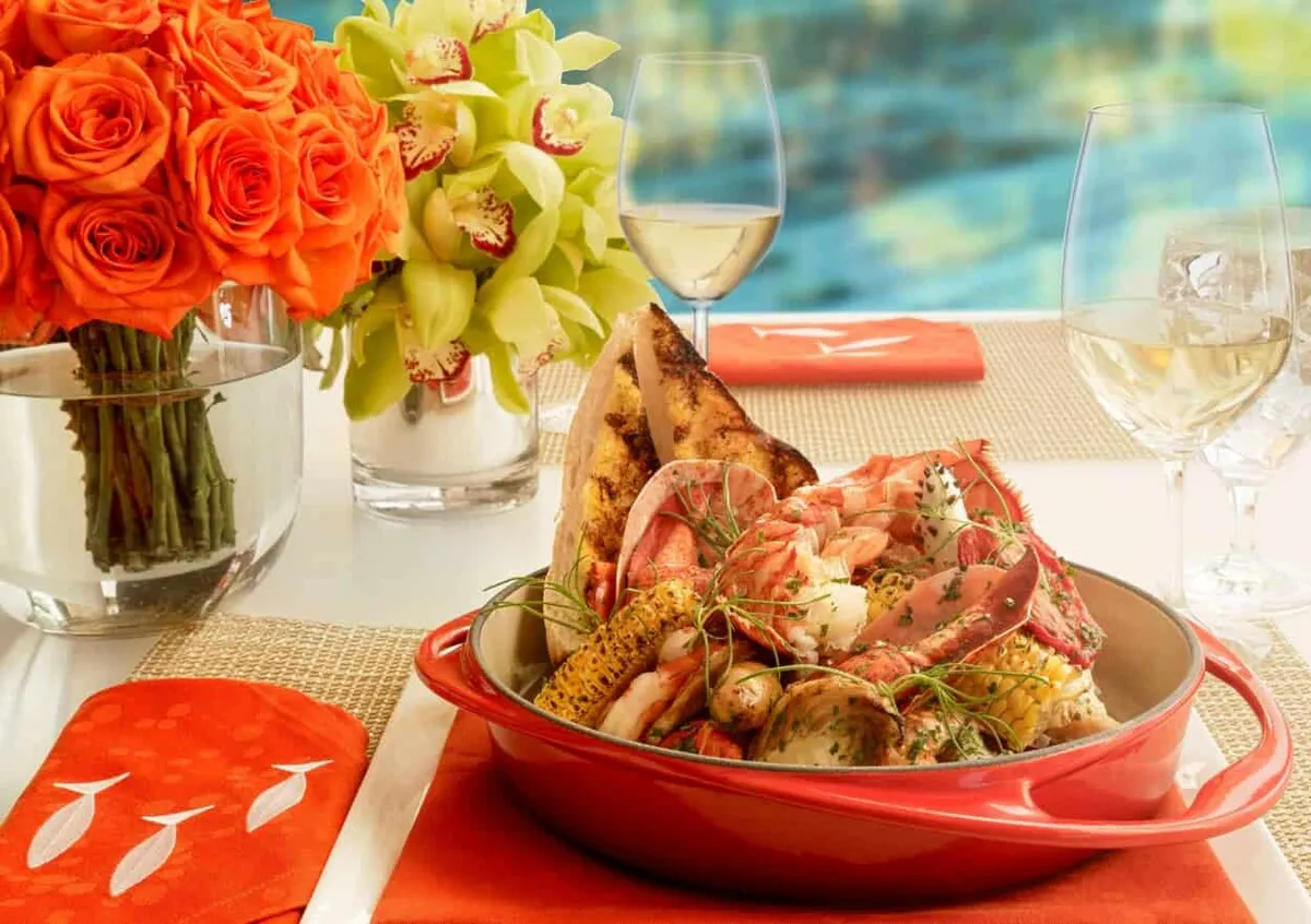 Maine lobster bake