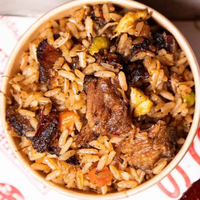 Smoked brisket fried rice