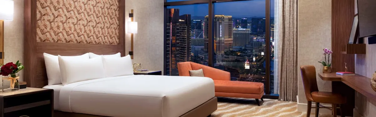 Strip View Four-bedroom Penthouse King Room