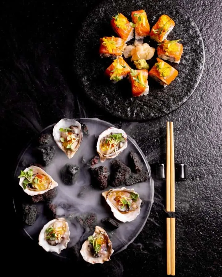 Sushi Bars and Oysters at Kusa Nori