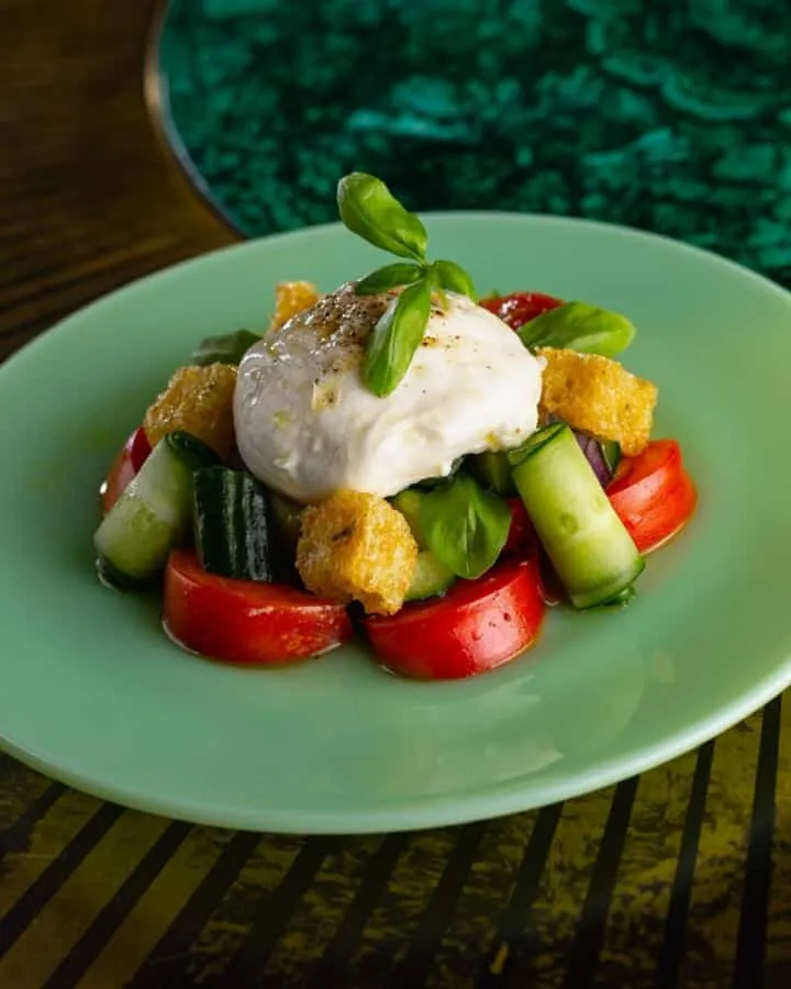 The Burrata Panzanella