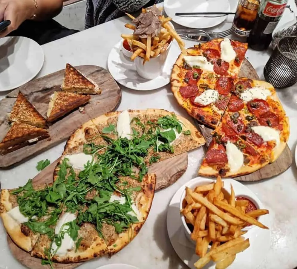 Wally's Dinner Menu