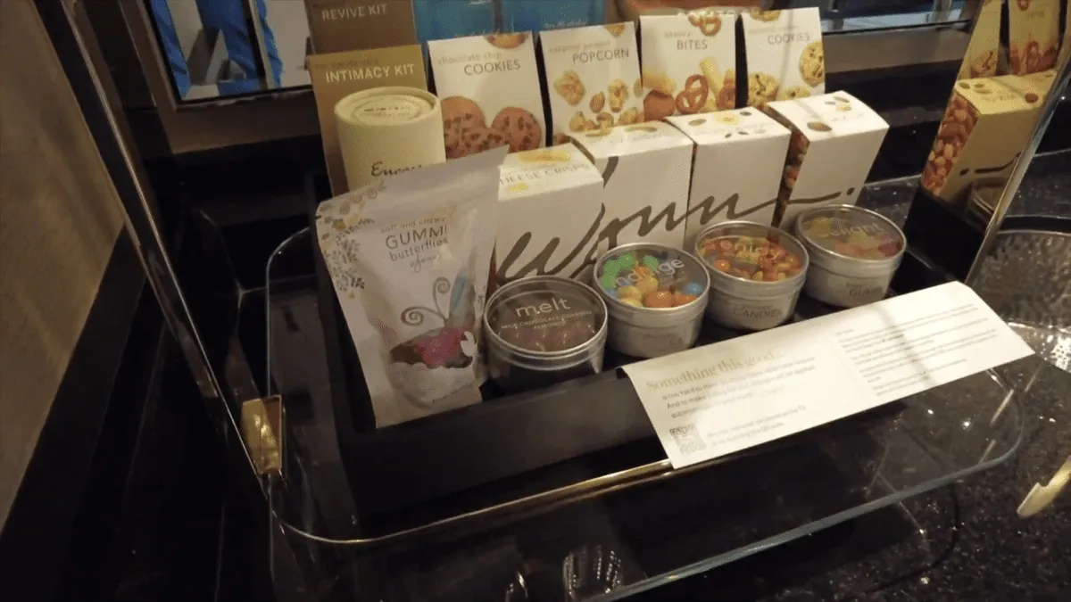 Wynn Parlor Suite Foods