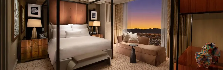 Wynn Tower Salon Suites Bedroom