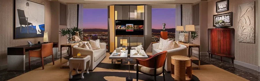 Wynn Tower Salon Suites Living Room