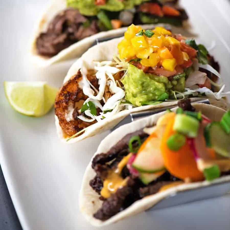 chicken street tacos
