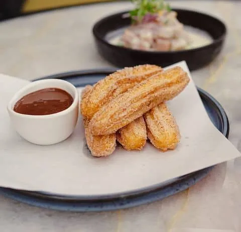 Churros and Chocolate at Viva