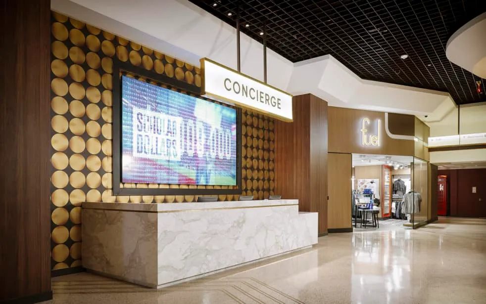 concierge desk at Circa Resort & Casino