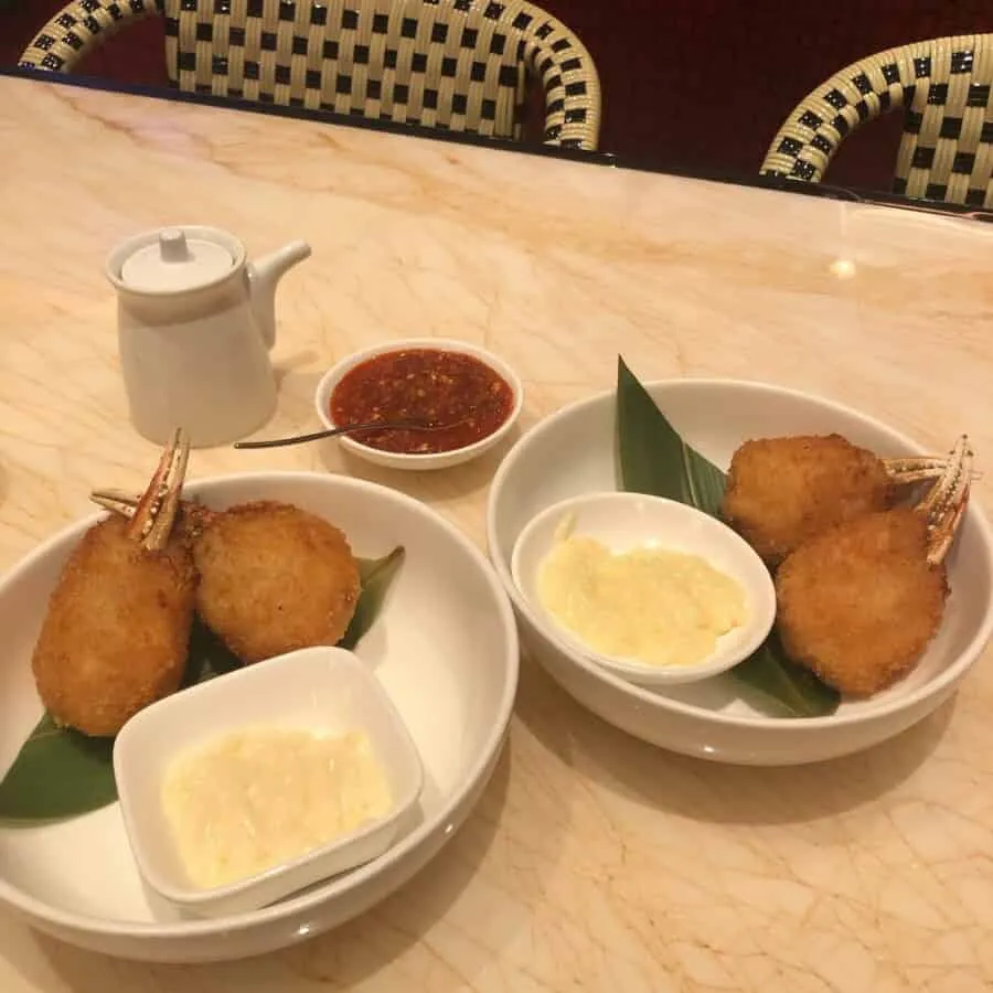 Deep Fried Crab Claws