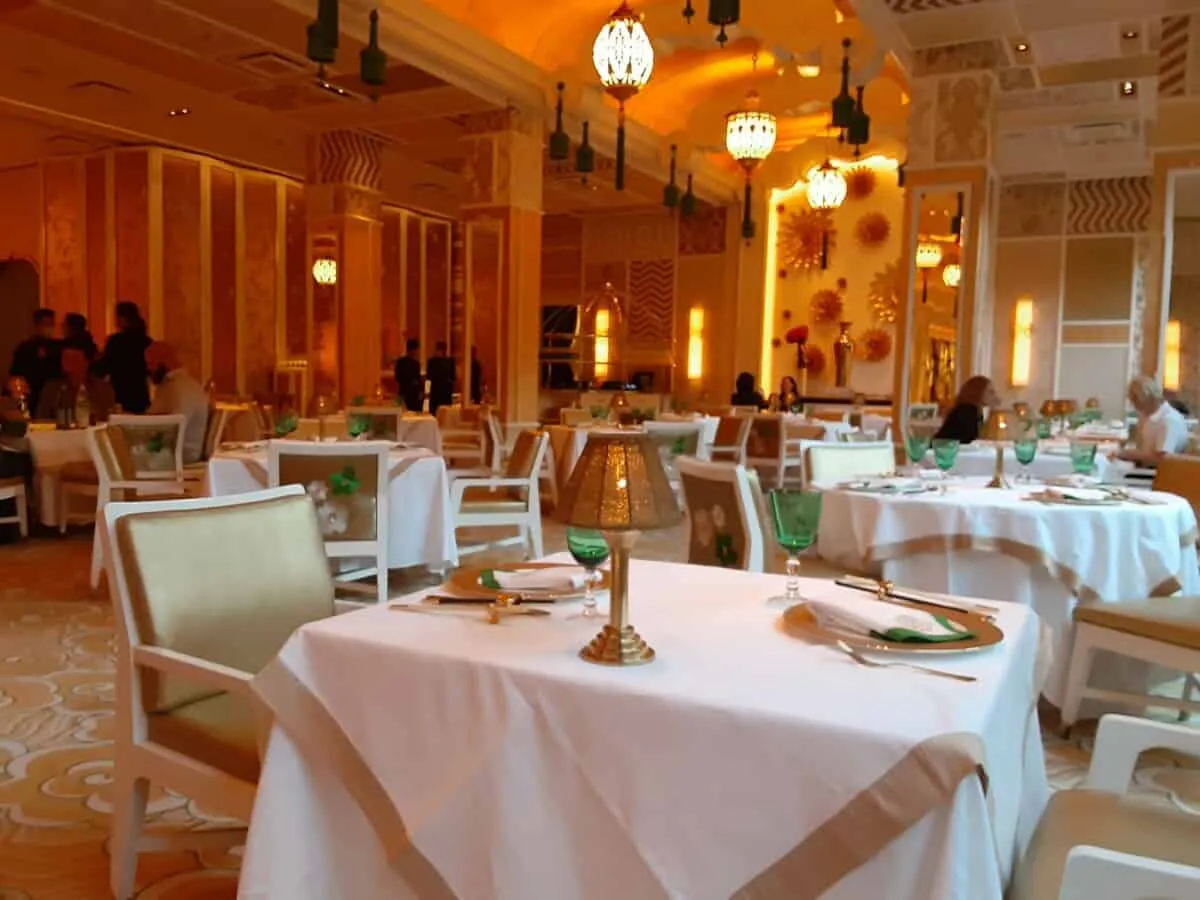 Dining Area at Wing Lei