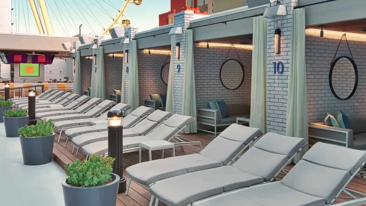 LINQ Pool Cabanas