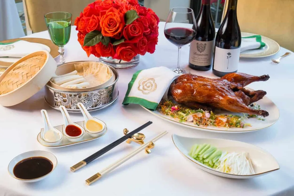 Peking Duck at Wing Lei