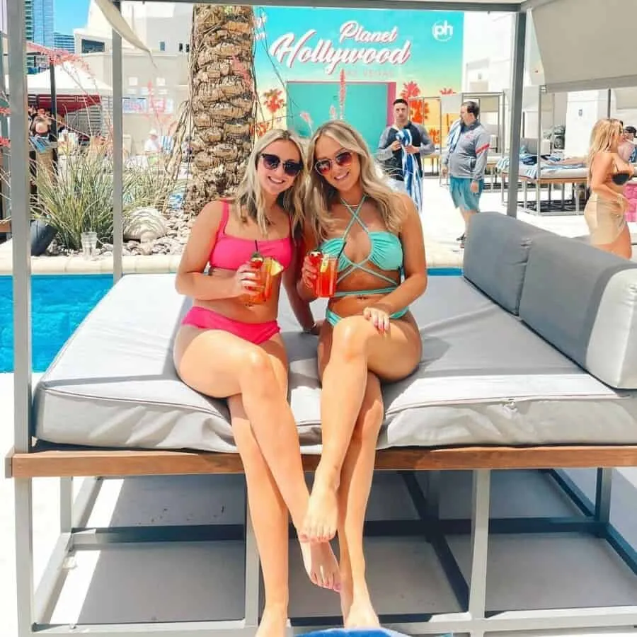 Planet Hollywood Pool Drinks