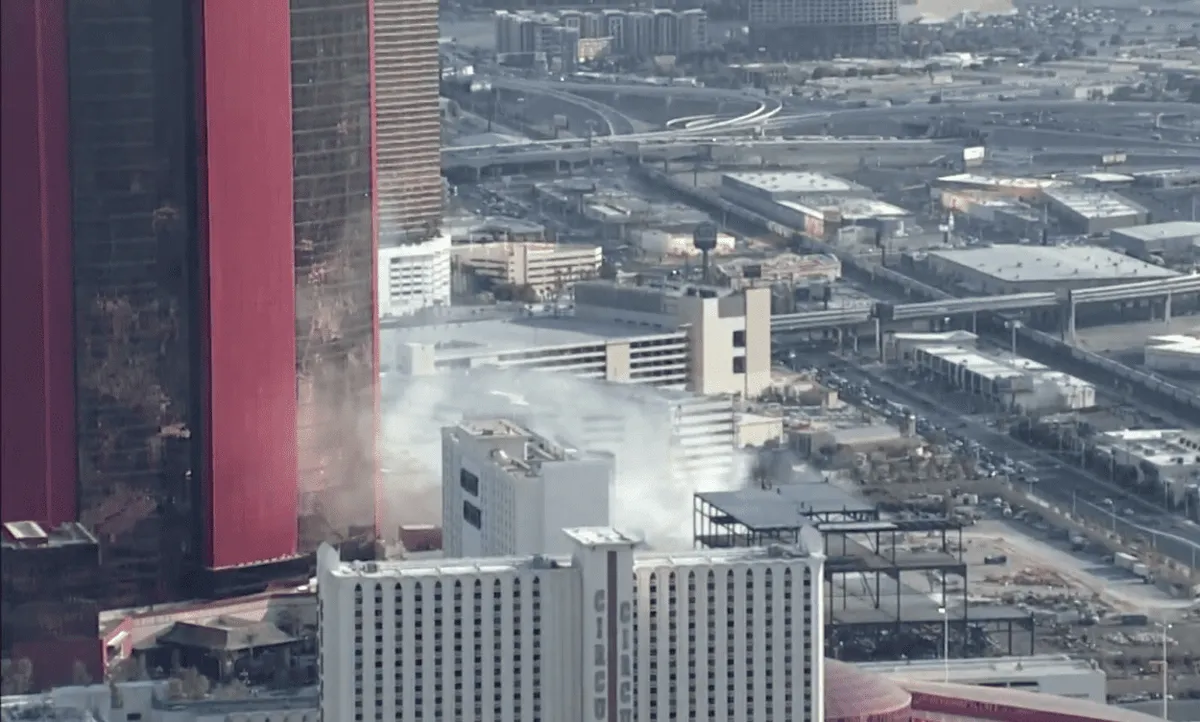 ResortsWorld Smoke and Flames
