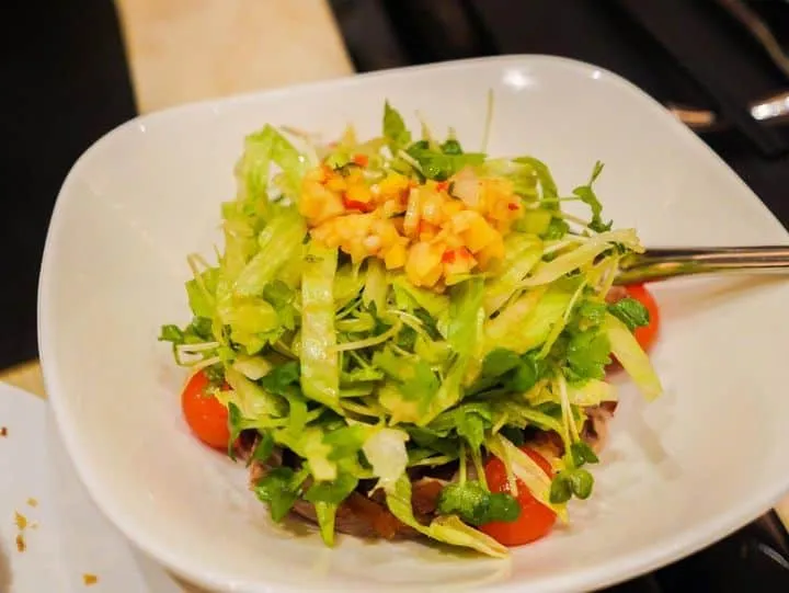 Vegetarian/Vegan Options at Red 8 Wynn