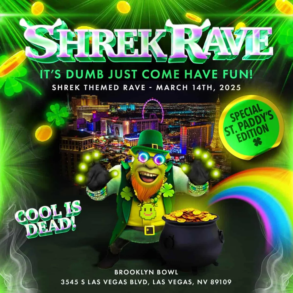 Shrek rave las vegas