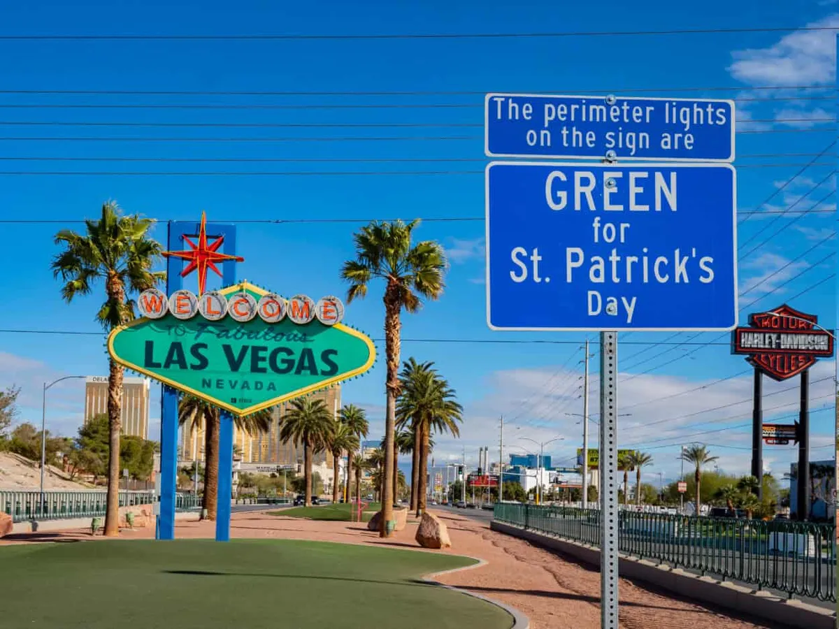 St Patricks Day in Las Vegas